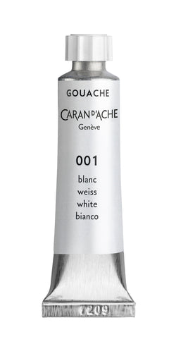 Gouache Clásico en Tubo de 10 ml Blanco