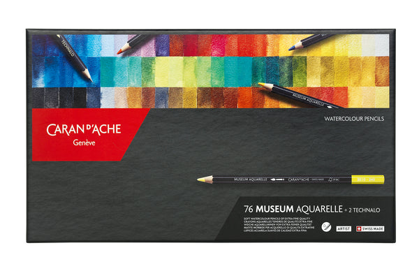 ARTIST MUSEUM AQUARELLE 76 + 2 colores - Caran d'Ache Colombia